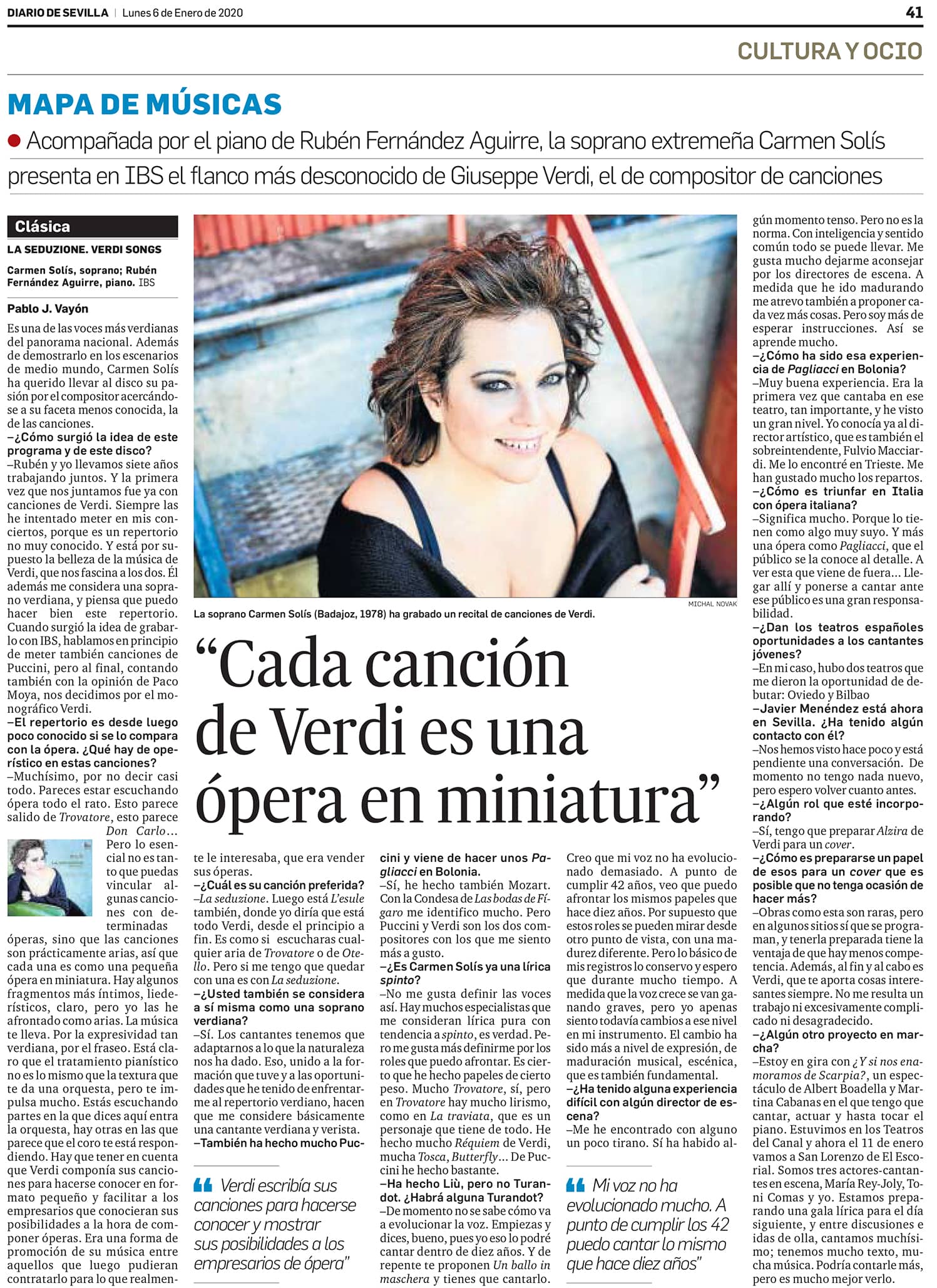 Carmen Solis soprano